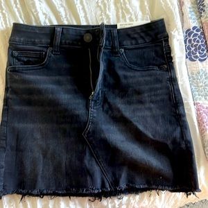 Brand New Black Jean Skirt $24